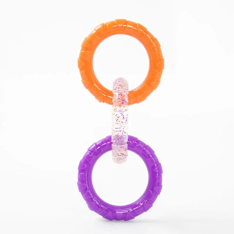 Dog Toy Pull Ring, Bite Resistant, Teeth Grinding And Cleaning