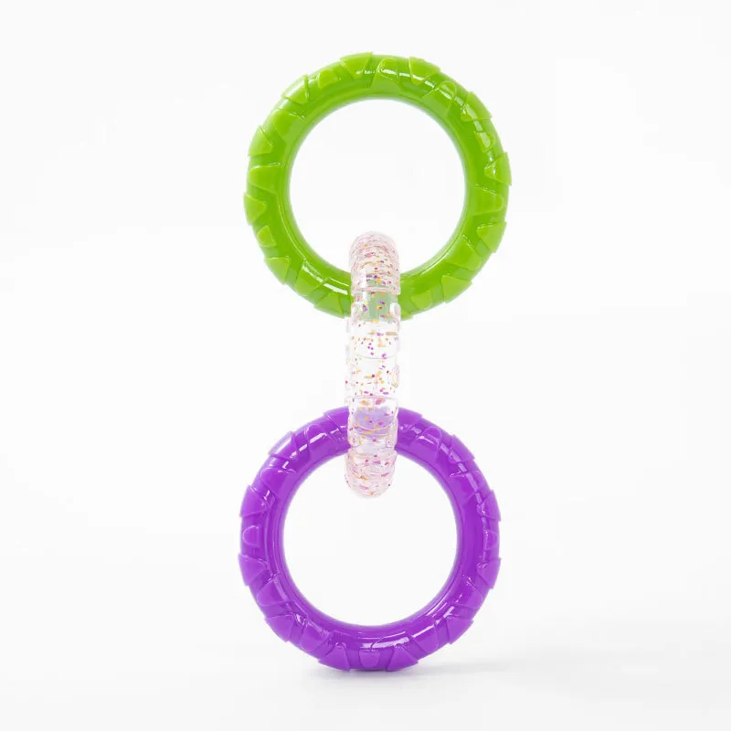 Dog Toy Pull Ring, Bite Resistant, Teeth Grinding And Cleaning