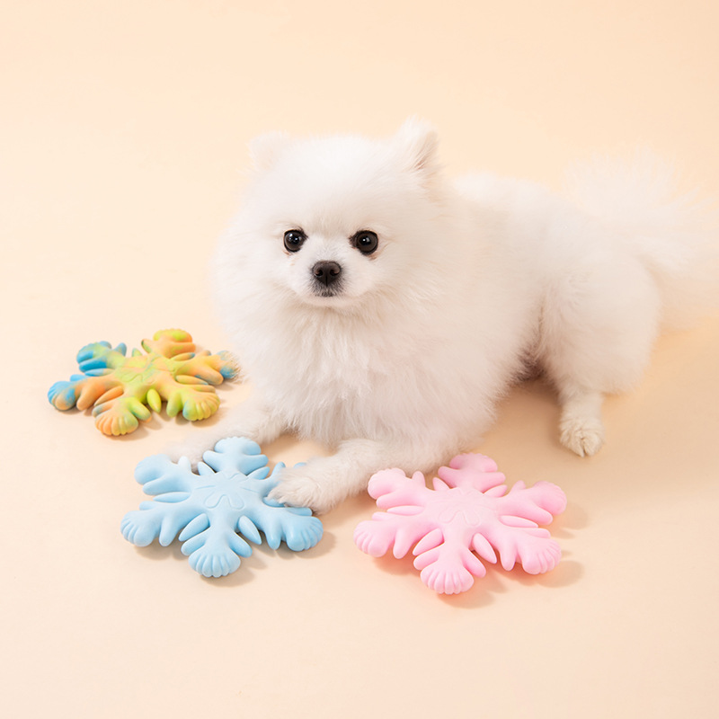 Large Dog Snowflake Shape In Dog Toys