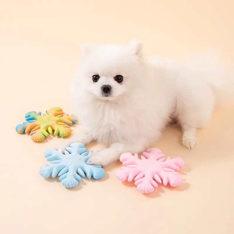 Large Dog Snowflake Shape In Dog Toys