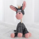 Pet Dog Toy Grinding Teeth Training Sound Toy Donkey