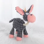 Pet Dog Toy Grinding Teeth Training Sound Toy Donkey
