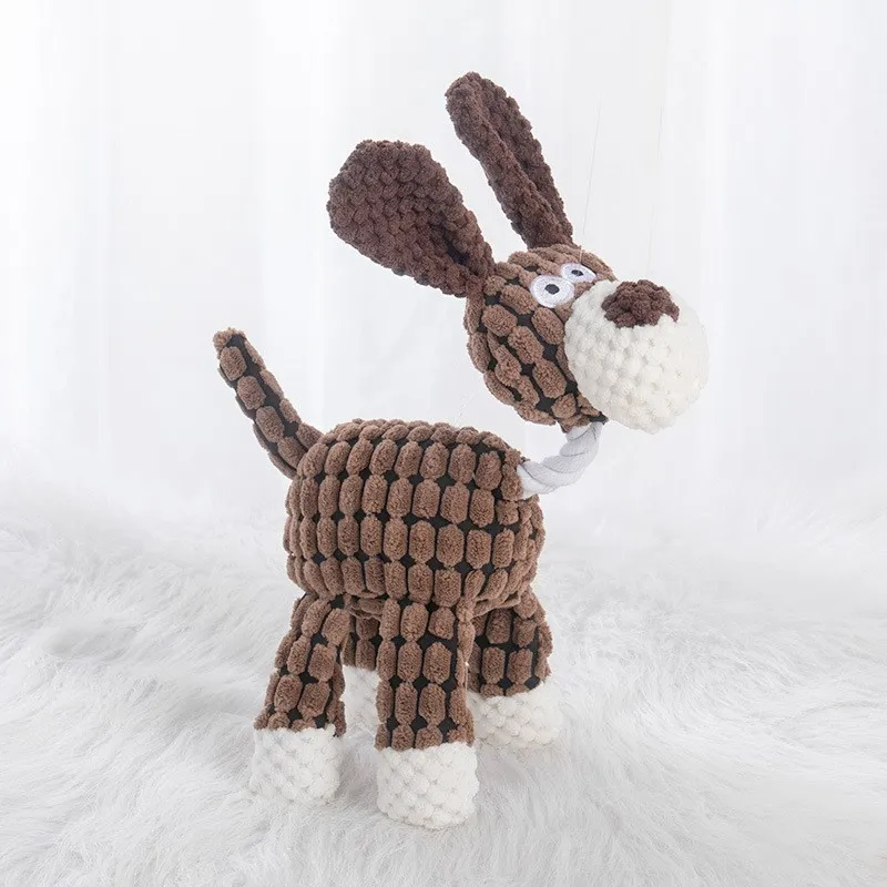 Pet Dog Toy Grinding Teeth Training Sound Toy Donkey