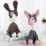 Pet Dog Toy Grinding Teeth Training Sound Toy Donkey