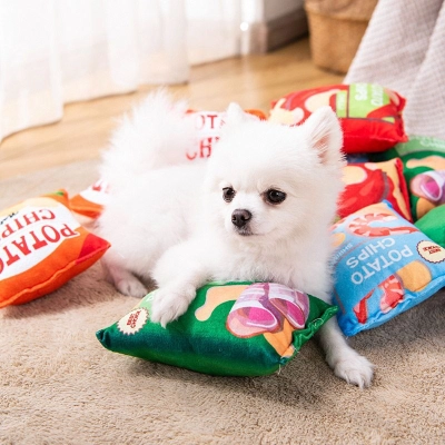 Pet Toys, Dogs, Creative Vocalizations, Plush Toys, Potato  01