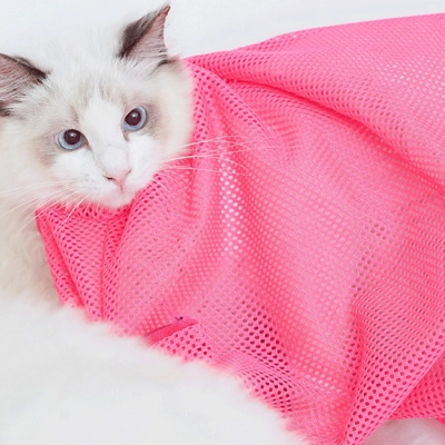 Cat Bag, Bath Tool, Injection, Anti Scratch, Nail Cutting, Special For Nail Fixation 01
