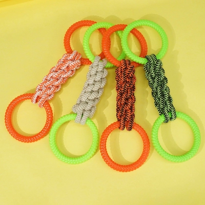 Dog Toy Rope Knot Grinding Stick, Bite Resistant 02