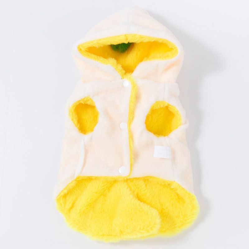 Pet Banana Transforms into Autumn/Winter Plush Clothes