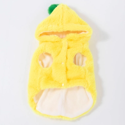 Pet Banana Transforms into Autumn/Winter Plush Clothes 01