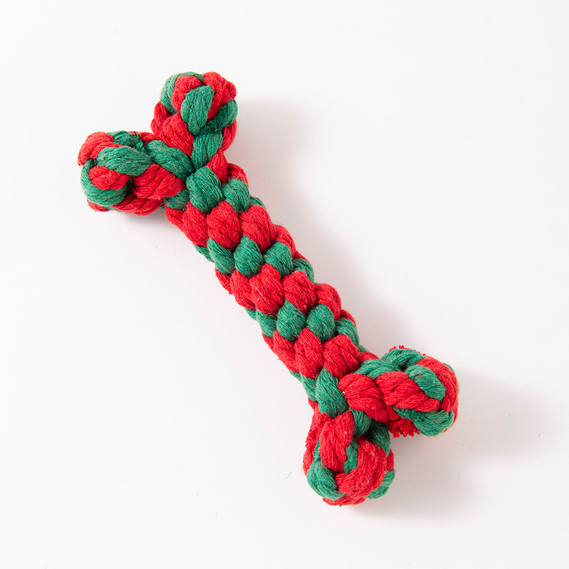 Dog Tear Resistant Rope Knot Grinding Toy