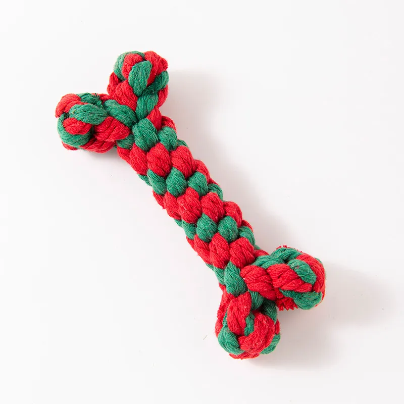 Dog Tear Resistant Rope Knot Grinding Toy