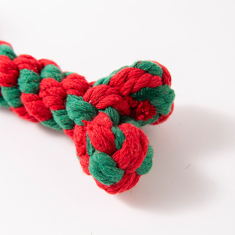 Dog Tear Resistant Rope Knot Grinding Toy