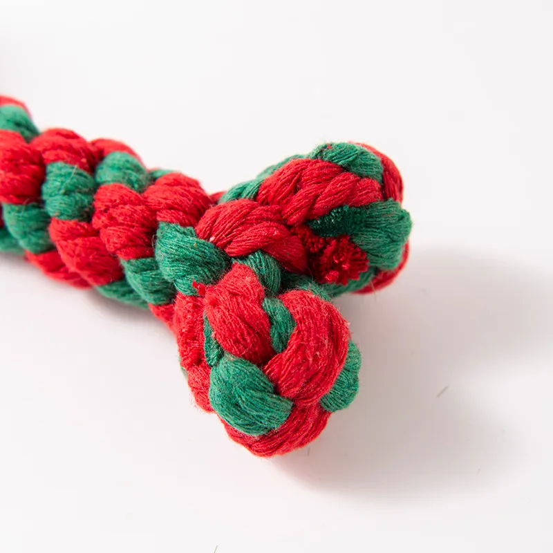 Dog Tear Resistant Rope Knot Grinding Toy