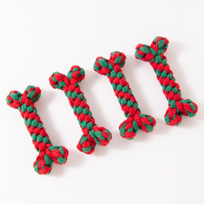Dog Tear Resistant Rope Knot Grinding Toy 01
