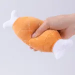 Dog Toys Bite Resistant, Grind Teeth, Make Noise, Chicken Legs