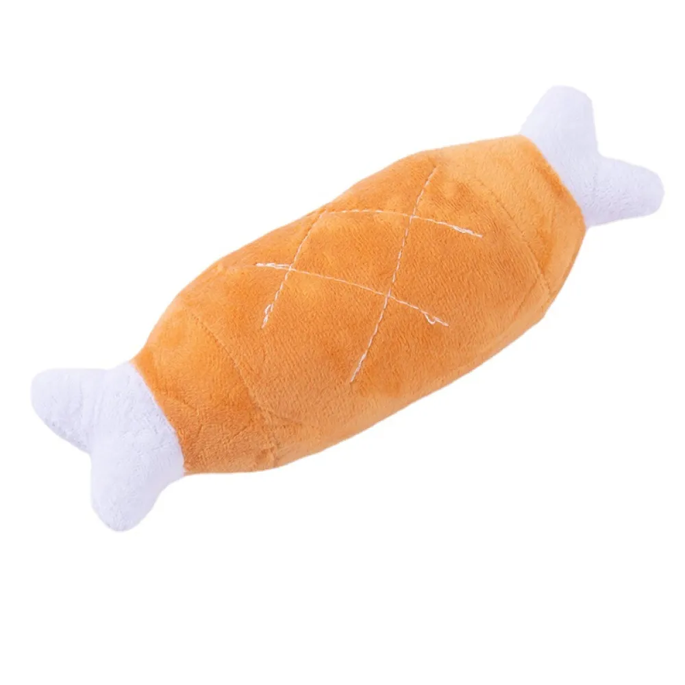 Dog Toys Bite Resistant, Grind Teeth, Make Noise, Chicken Legs