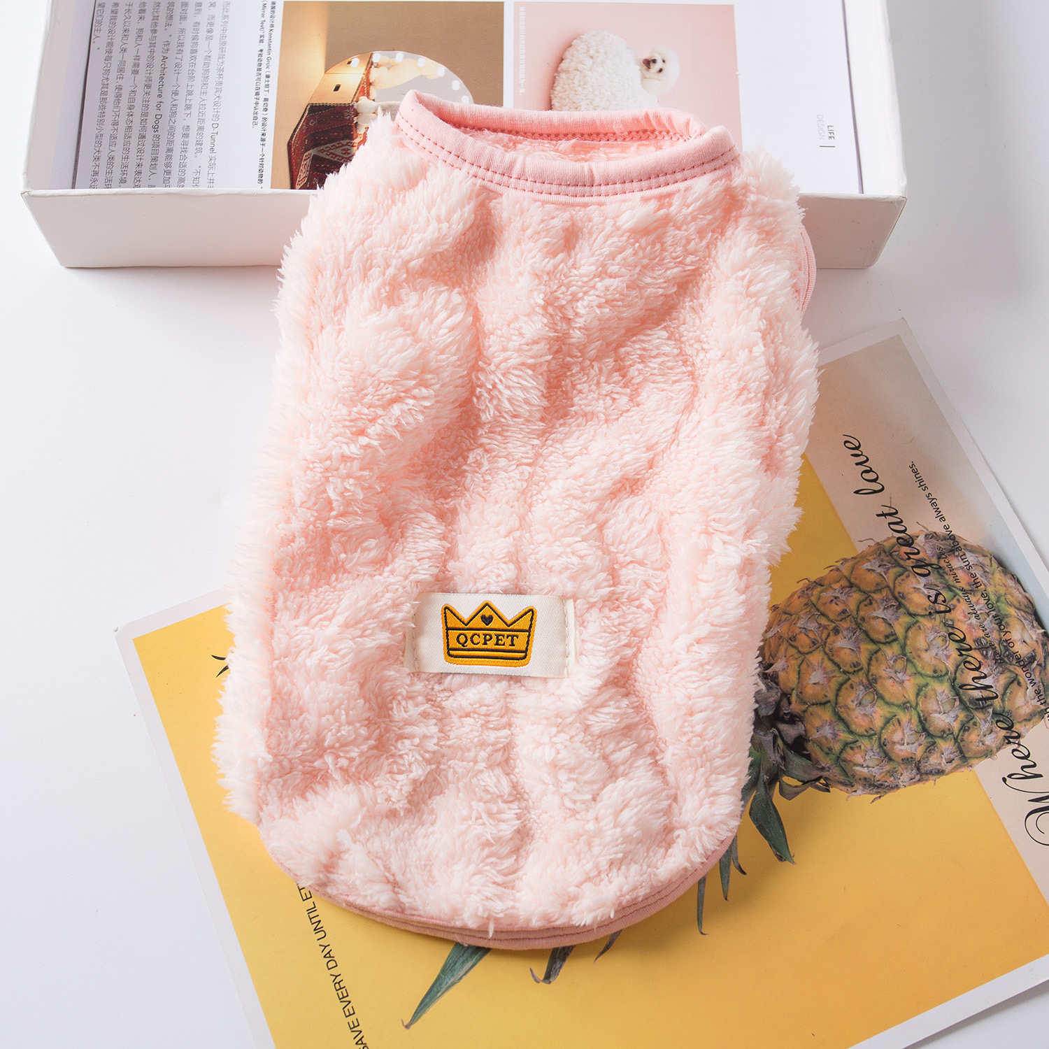 Pet Double-Sided Velvet Hoodie Vest