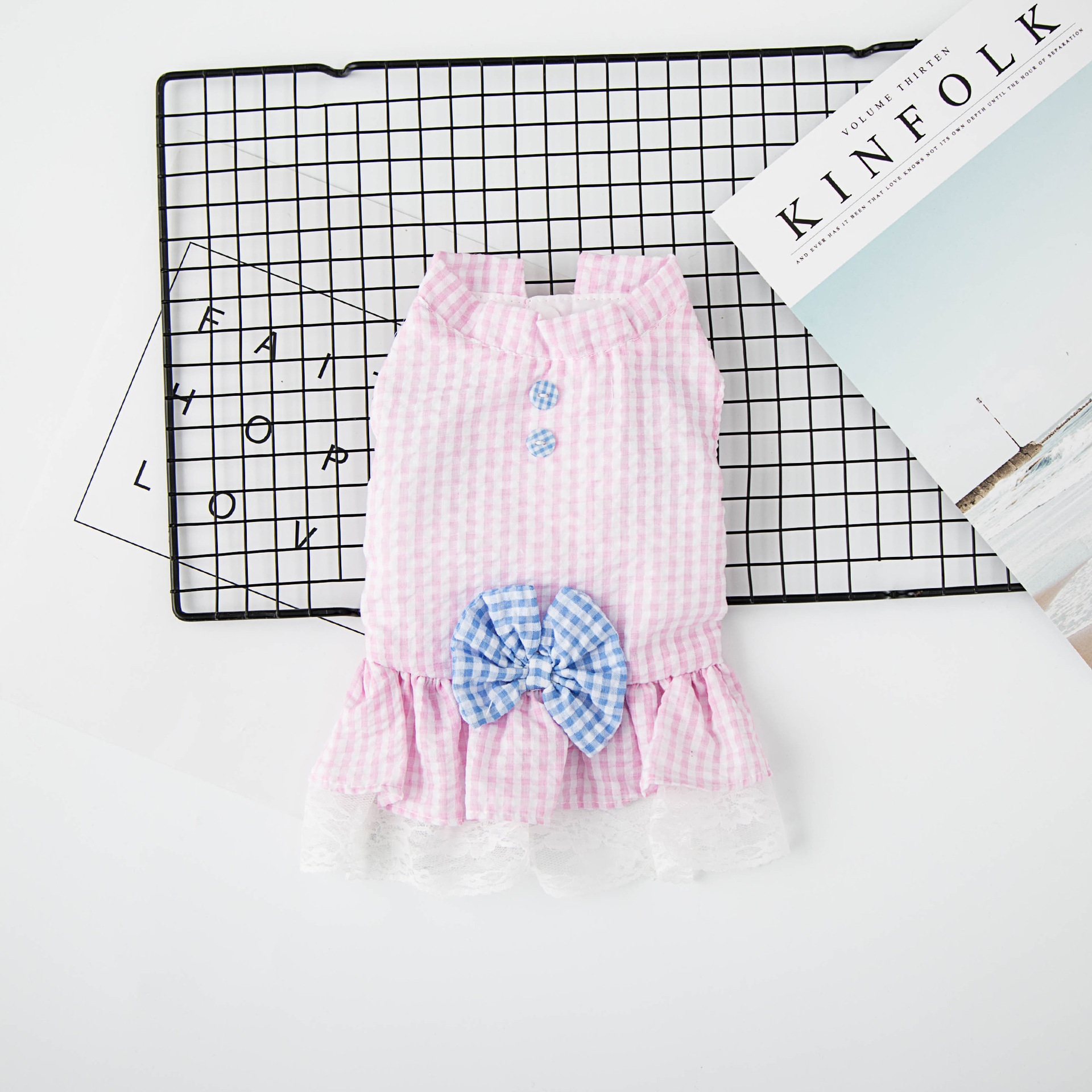 Pet Spring and Autumn Thin Princess Skirt Summer Dress