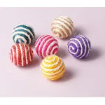 Sisal Ball Cat Toy Teeth Grinding and Biting Resistant