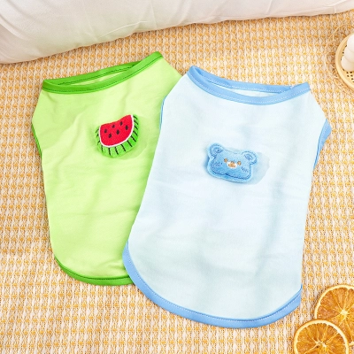 Cat Summer Thin Cotton Tank Top Anti Hair Loss 02