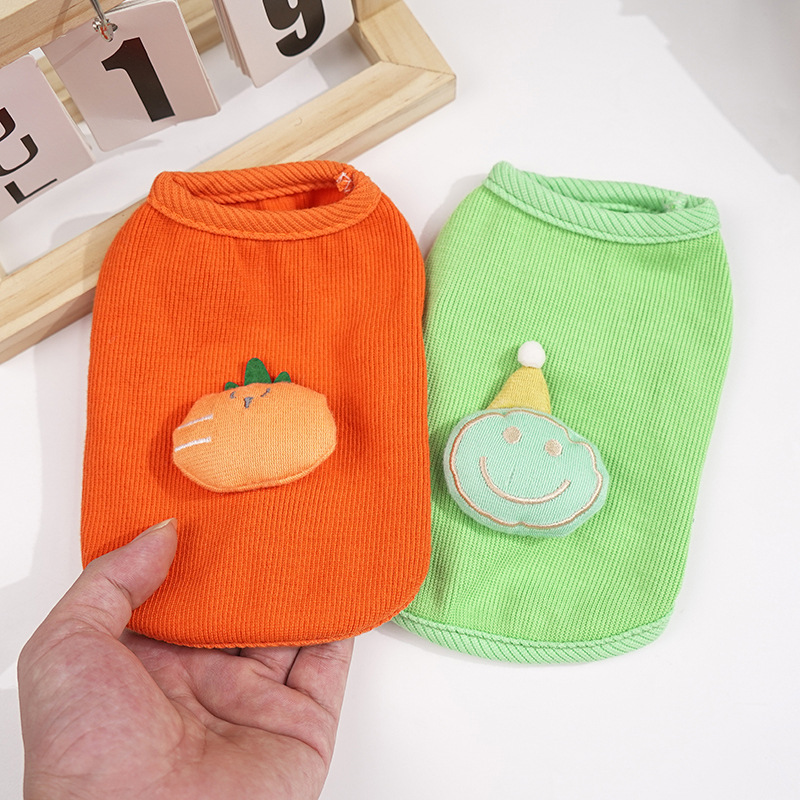 Kitten And Puppy Clothes, Spring And Summer Vests