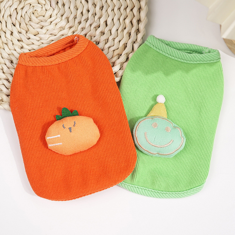 Kitten And Puppy Clothes, Spring And Summer Vests