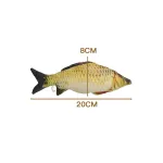 Plush Cat Mint Simulation Fish Toy