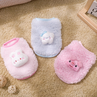 Winter Thick Vest For Kittens And Puppies 01
