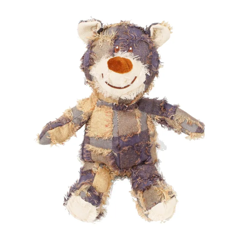 Plush Bear Dog Toy Grinds Teeth And Is Bite Resistant