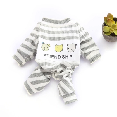 Pet Four Legged Spring And Autumn Pajamas 02