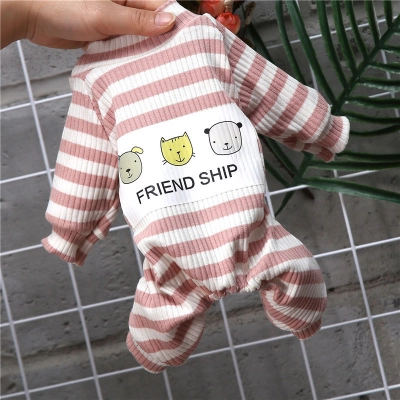 Pet Four Legged Spring And Autumn Pajamas 01