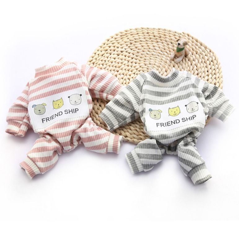 Pet Four Legged Spring And Autumn Pajamas