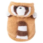 Pet Raccoon Transformation Dress Thickened Arctic Velvet Hat