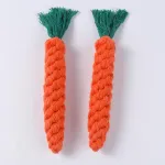 Pet Carrot Cotton Rope Dog Toy