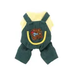 Pet Four Legged Cartoon Overalls For Warmth