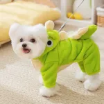 Cute Little Dinosaur Winter Dog Clothes