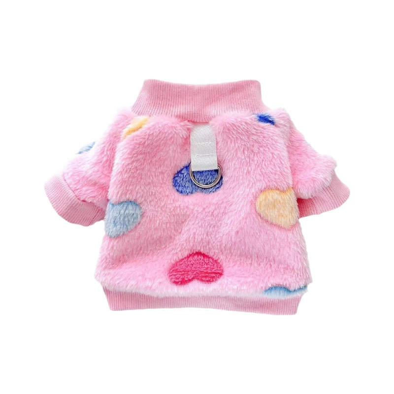 Pet Can Be Pulled With Plush Vest
