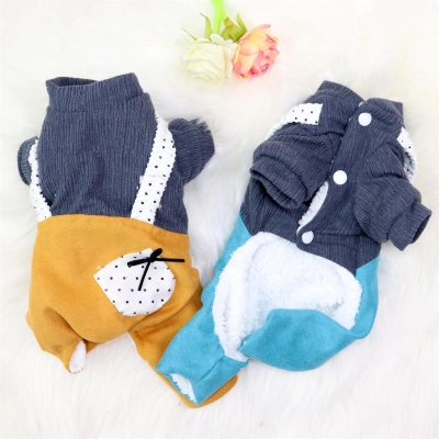 Pet Cold Proof And Warm Cotton Clothing 01
