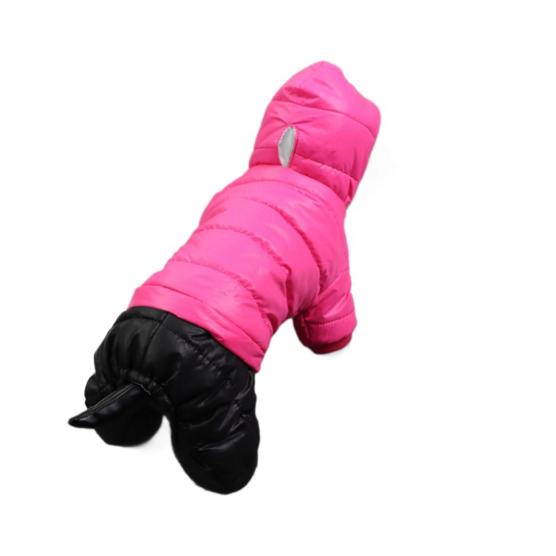 Autumn And Winter Four Legged Pet Fur Collar Cotton Jacket