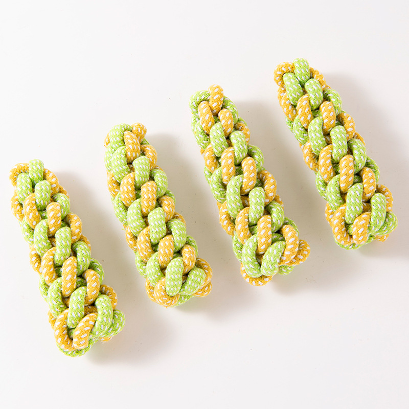 Dog Toy Teeth Grinding, Bite Resistant Rope Knot Slippers