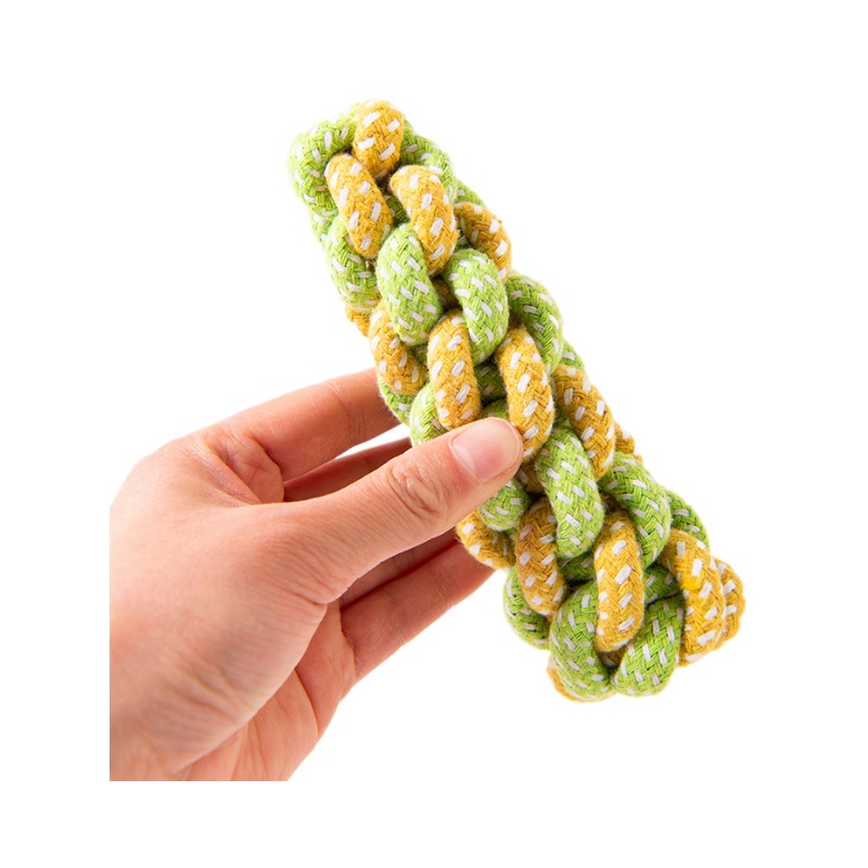 Dog Toy Teeth Grinding, Bite Resistant Rope Knot Slippers