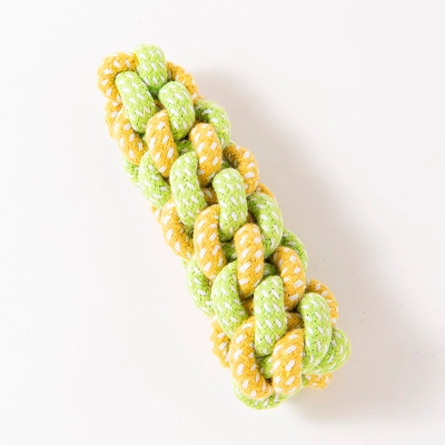 Dog Toy Teeth Grinding, Bite Resistant Rope Knot Slippers 02