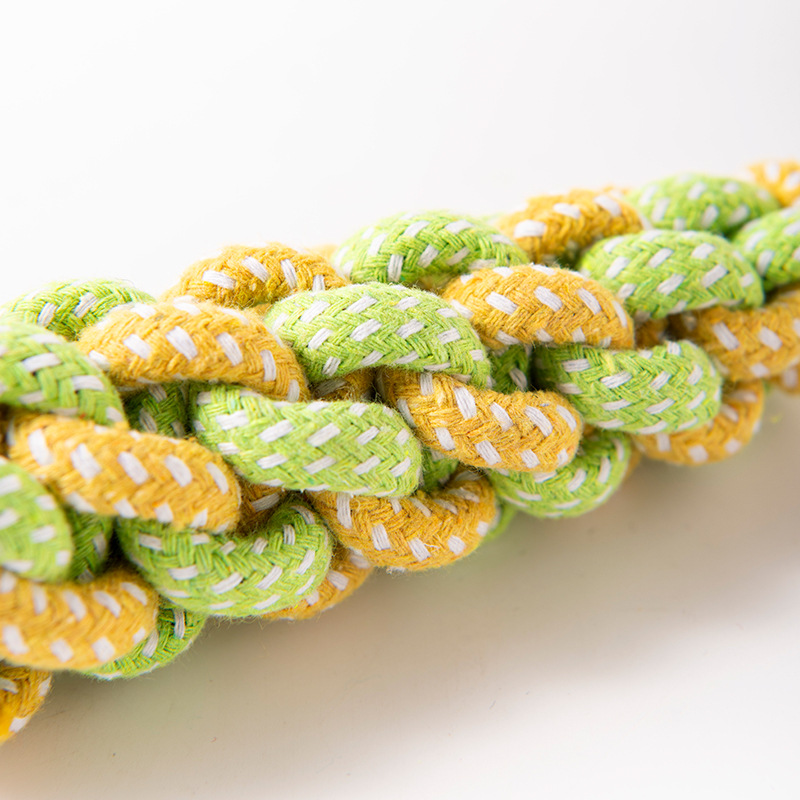 Dog Toy Teeth Grinding, Bite Resistant Rope Knot Slippers