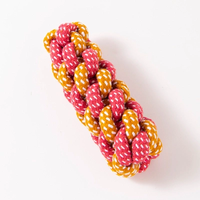 Small And Medium-Sized Pet Fried Dough Twists Cotton Rope Toys 02