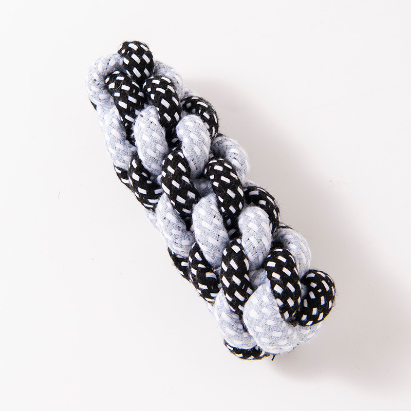 Small And Medium-Sized Pet Fried Dough Twists Cotton Rope Toys