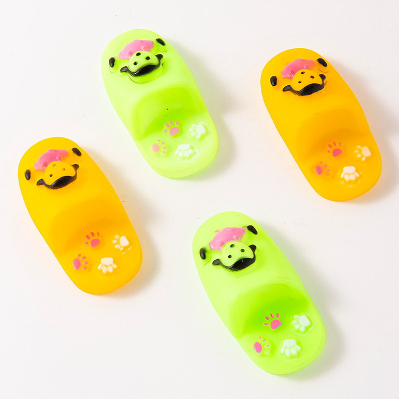 Vinyl Speaking Teeth Grinding Bite Resistant Dog Toy