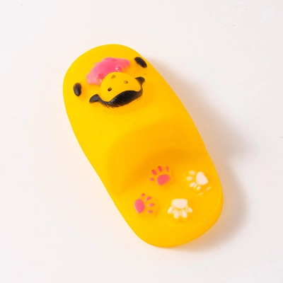 Vinyl Speaking Teeth Grinding Bite Resistant Dog Toy 02