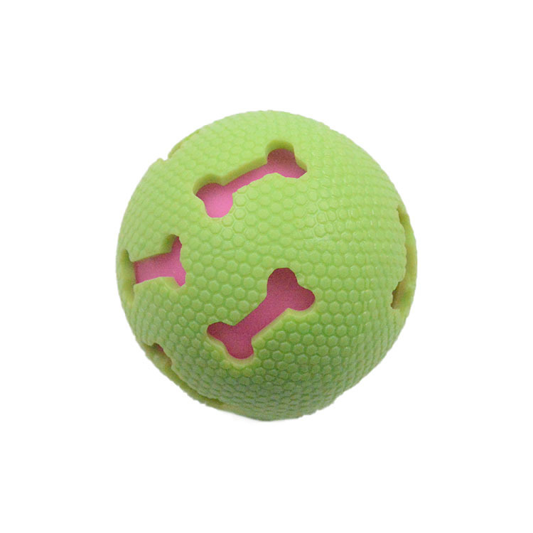 Dog Toy Hollow Bone Bounce Ball