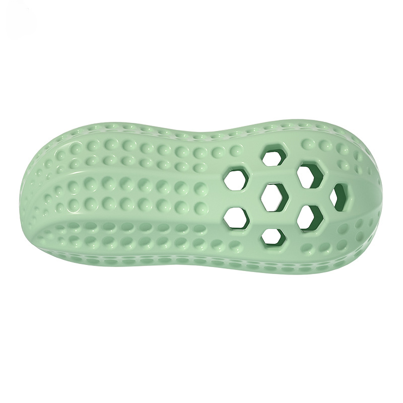 Peanut - Shaped Squeaky Dog Chew Toy