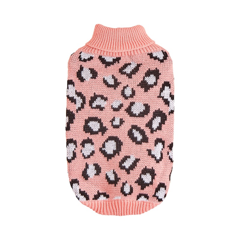 Halloween Dog Leopard Sweater for Autumn - Winter